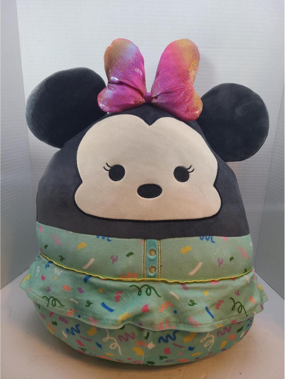 Disney Minnie Mouse 16" Squishmallow Plush Limited Edition Large! EUC